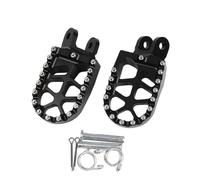 Pedane Moto Per CR80R Per CR80RB 1996-2002 Per CR85R Per CR85RB 2003-2007 Accessori Moto Poggiapiedi Pedane Pedane Pedale Pedane(Nero)