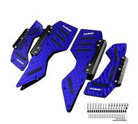 Pedane Moto Per NMAX155 Nmax125 NAX 155 NAMX 125 2020 2021 2022 2023 Accessori Per Motociclette Poggiapiedi Antiscivolo Modificati Pedale(Blue)