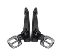 Pedane Moto Per X-ADV 750 Per XADV 750 2021-UP Accessori Per La Modifica Del Motociclo Pedane Passeggero Pieghevole Posteriore Poggiapiedi(Silver)