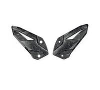 Pedane Moto Per ZX-4R Per ZX-4RR ZX4R 2023-2024 Piastra Di Protezione Del Tallone Del Pedale Del Motociclo Decorazione Effetto Carbonio Poggiapiedi Moto(Forging texture)