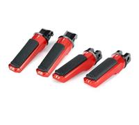 Pedane Passeggero Moto Compatibile Con CBR600RR 2003 2004 2005 2006 2007 2008 2009 2010 2011 2012 2013 2014 2015 2016 2 Coppie Di Pedane Anteriori Posteriori Motore