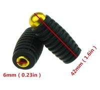 Pedane Passeggero Moto Per Kawasaki Per ZX10R 2011-2016 CNC 6MM Racing Motorcycle Poggiapiedi Alluminio Pedali Posteriori(A(Black))