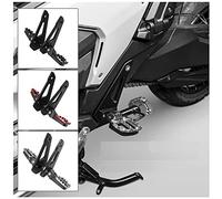 Pedane passeggero per moto Pedale per X ADV XADV X-ADV 750 XADV750 X ADV750 XADV-750 2021 2022 2023 Poggiapiedi posteriore pieghevole Poggiapiedi Pedane Kit carenatura Accessori (Nero)