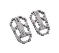 Pedane Passeggero Per Motocicletta Moto Pedana Pedale Poggiapiedi Estensione Pedana Ingranditore Per NC750 NC750X NC750S NC700 2014-2021(D'argento,NC700)