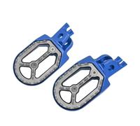 Pedane Passeggero Per Motocicletta Pedane Poggiapiedi Per Motocross Dirt Bike, Pedane Per KX250, KX250F, KX450F, KLX450R, KLX 450R, KX KXF 250, 450, 250F, 450F(Blu)