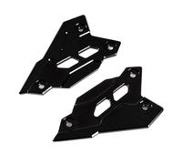Pedane passeggero Poggiapiedi motocicletta Accessori Z900 Per Z900 Z 900 2017-2023 2024 Protezione Pedale Moto Protezione Pedale Posteriore Piastra Tallone Accessorio Decorativo(Black)