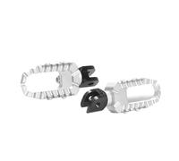 Pedane passeggero Poggiapiedi motocicletta Kit Pedane Poggiapiedi Per Desert X/Multistrada V2 Multistrada V4 1260 V4S V2S, Pedale Poggiapiedi Per Moto, Pedale Antiscivolo(Sliver with L)