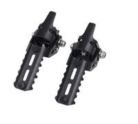 Pedane passeggero Poggiapiedi motocicletta Poggiapiedi Anteriore Da Strada Per Moto, Poggiapiedi Pieghevole, Clip Per Poggiapiedi Per R1250GS R1200GS R 1200 GS 1250 GS Adventure(Black)