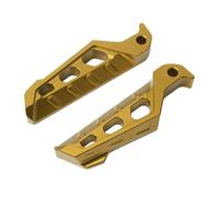 Pedane Pedale Posteriore Del Motociclo Pedane Passeggero Pedane Parti Del Piede Per XMAX 300 125 250 400 Per NMAX 155 Scooter Accessori(ORO)