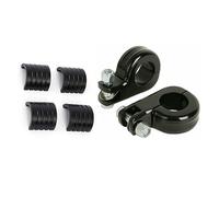 Pedane Pedali Per Motorcycle 25mm Highway Engine Crash Bar Foot Peg Mount Morsetto Pedane Per Moto Poggiapiedi Per Moto Pedale Poggiapiedi Passeggero(A Set)