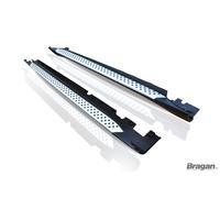 Pedane Per BMW X6 E71 E72 2008-2015 Parafanghi Laterali In Alluminio Lucido