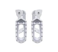 Pedane Per Ducati Per Multistrada V4 V4S RS Per Pikes Peak Rally Per Multistrada V2 V2S Pedane Poggiapiedi Anteriori E Posteriori Per Moto(Argento senza copertura)