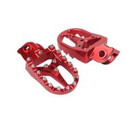 Pedane Per Fantic XMF XEF 125 Poggiapiedi Moto Pedane(ROSSO)