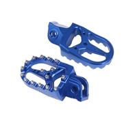 Pedane Per Fantic XMF XEF 125 Poggiapiedi Per Moto Pedali Pedane Rotanti Larghe E Grasse(BLU)