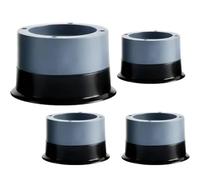 Pedane per Lavatrice ad Altezza Regolabile, Base per Frigorifero Antivibrazioni con Cuscinetto Fisso Antiscivolo, Supporto per Ammortizzatori.(H-2,4 PCS)