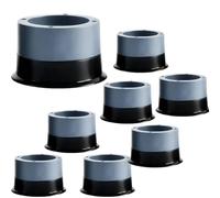 Pedane per Lavatrice ad Altezza Regolabile, Base per Frigorifero Antivibrazioni con Cuscinetto Fisso Antiscivolo, Supporto per Ammortizzatori.(H-2,8 PCS)