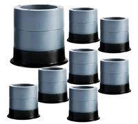 Pedane per Lavatrice ad Altezza Regolabile, Base per Frigorifero Antivibrazioni con Cuscinetto Fisso Antiscivolo, Supporto per Ammortizzatori.(H-3,8 PCS)