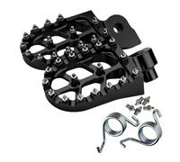 Pedane per moto con per punte per Grip su Terreno Pedane per(Black)