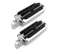 Pedane per moto Highway Poggiapiedi Passeggero Supporto maschio Pedale Poggiapiedi Compatibile con Harley Davidson Touring Street Glide Road King Road Electra Glide Sportster Dyna Softail