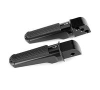 Pedane Per Moto Pedane Passeggero Moto Poggiapiedi Posteriori Per Kawasaki Z900 Z1000 Z800 Z650 ZX6R ZX10R ER6F ER6N Ninja 650 400 H2 SX Ve&rsys 650 1000(Black)