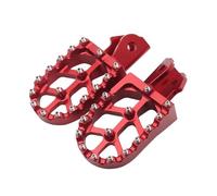 Pedane Per Surron Per Sur Ron Per Sur-Ron Per Light Per Bee XS Pedane Per Moto Staffa Poggiapiedi Pedali Bici Elettrica Universale Pedaline Moto(Red)