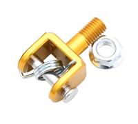 Pedane Pieghevoli Motocross CNC Foot Pegs Fixing Bracket Rests Pedal Mount Support Bracket Fit For Surron Light Bee X S Fit For Segway X160 X260 pedali antiscivolo(Gold Pedal Bracket)