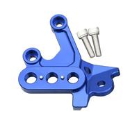 Pedane Pieghevoli Motocross CNC Foot Pegs Fixing Bracket Rests Pedal Mount Support Bracket Fit For Surron Light Bee X S Fit For Segway X160 X260 pedali antiscivolo(Blue Left Bracket)