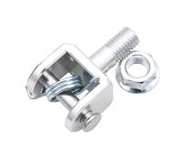 Pedane Pieghevoli Motocross CNC Foot Pegs Fixing Bracket Rests Pedal Mount Support Bracket Fit For Surron Light Bee X S Fit For Segway X160 X260 pedali antiscivolo(Silver Pedal Bracket)