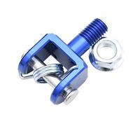 Pedane Pieghevoli Motocross CNC Foot Pegs Fixing Bracket Rests Pedal Mount Support Bracket Fit For Surron Light Bee X S Fit For Segway X160 X260 pedali antiscivolo(Blue Pedal Bracket)