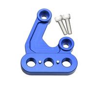 Pedane Pieghevoli Motocross CNC Foot Pegs Fixing Bracket Rests Pedal Mount Support Bracket Fit For Surron Light Bee X S Fit For Segway X160 X260 pedali antiscivolo(Blue Right Bracket)