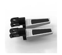 Pedane Poggiapiedi Anteriori Regolabili Per Moto Pedane Regolabili Per MT-07 2021 2022 2023 E 2024 MT07 MT03(Adjustable 1 Silver)