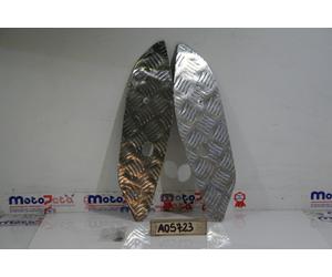 Pedane poggiapiedi in alluminio Footrest Footpeg pair Peugeot Ludix 50