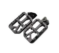 pedane poggiapiedi moto Per Sur Ron Per Sur-Ron Per Surron Per Light Per Bee X Per S Bici Elettrica Pedane Moto Staffa Pedali(Negro)