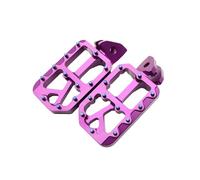 pedane poggiapiedi moto Per Sur Ron Per Sur-Ron Per Surron Per Light Per Bee X Per S Bici Elettrica Pedane Moto Staffa Pedali(Purpura)