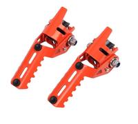 pedane poggiapiedi motocicleta Poggiapiedi Anteriore Da Strada Per Moto, Poggiapiedi Pieghevole, Clip Per Poggiapiedi Per R1250GS R1200GS R 1200 GS 1250 GS Adventure(Orange)