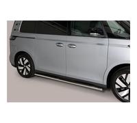 PEDANE POGGIAPIEDI OVALI OVAL SIDE BAR WITH STEPS PER VOLKSWAGEN ID-BUZZ 2023