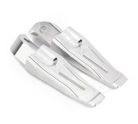 Pedane Poggiapiedi Pedalini Argento TMAX 500 530 560 da 2001 a 2025 - MF3417