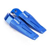 Pedane Poggiapiedi Pedalini Blu TMAX 500 530 560 dal 2001 al 2025 - MF3417