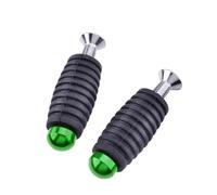 Pedane Poggiapiedi Pedane Arretrate Pedane Arretrate Pedane per Moto Accessori Universali per Parti di Ricambio E Motociclette Motocicletta Pedane(Green)