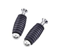 Pedane Poggiapiedi Pedane Arretrate Pedane Arretrate Pedane per Moto Accessori Universali per Parti di Ricambio E Motociclette Motocicletta Pedane(Silver)