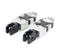 Pedane Poggiapiedi Per CB500F CB500X CBR500 CBR1000RR FIREBLADE/SP/SP2 CROSSRUNNER NC750S/X VFR800F Pedane larghe Pedali anteriori