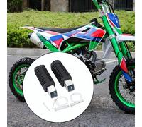Pedane poggiapiedi per Mini Bike, stabili, in metallo, facili da installare,