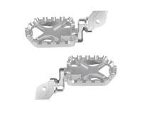 Pedane Poggiapiedi Per Moto Per R1250GS R1200GS Adventure ADV R1250 R1200 GS 2013-2022 Pedane Regolabili Highway Pedane Poggiapiedi Anteriori Per Moto(Silver No Cover)