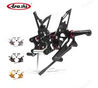 Pedane poggiapiedi regolabili Arashi per Suzuki GSXR1000 GSX-R 1000 2007 2008
