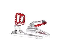 Pedane Posteriori Pieghevoli Per XADV 750 2021 2022 2023 2024 2025(Rosso-a)