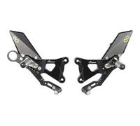 PEDANE REGOLABILI,POGGIAPIEDE SNODATO BMW S1000R 14-15 - CAMBIO NORMALE LIGHTECH