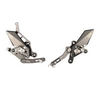 PEDANE REGOLABILI CON POGGIAPIEDE SNODATO YAMAHA MT-07 14-15 LIGHTECH