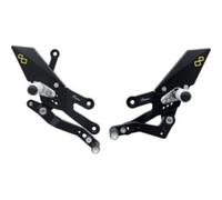 LIGHTECH Pedane Regolabili Poggiapiedie Snodati FTRYA018W Yamaha R7 2022 2024