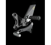 LIGHTECH PEDANE ARRETRATE REGOLABILI SNODO FISSO KAWASAKI NINJA 1000 2011-2015