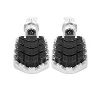 Pedane Regolabili Motocicletta Per YAMAHA Per Tenere 700 RALLY World Raid XTZ700 Poggiapiedi Pedale(Silver With Cover)